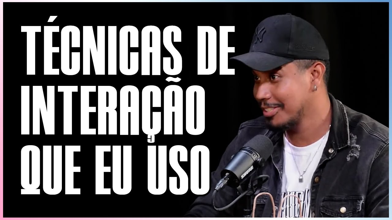 EU GOSTO MUITO DE INTERAGIR COM O PÚBLICO