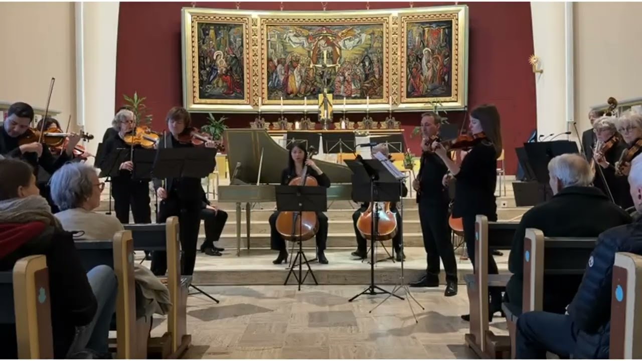 Antonio Vivaldi - Concerto pour 4 violons, violoncelle, cordes et continuo en si mineur RV 580