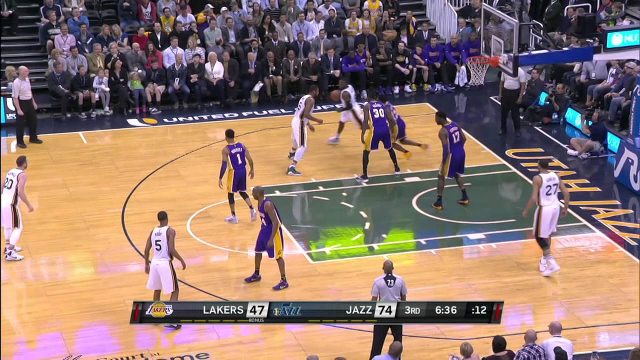 Los Angeles Lakers vs Utah Jazz - March 28, 2016