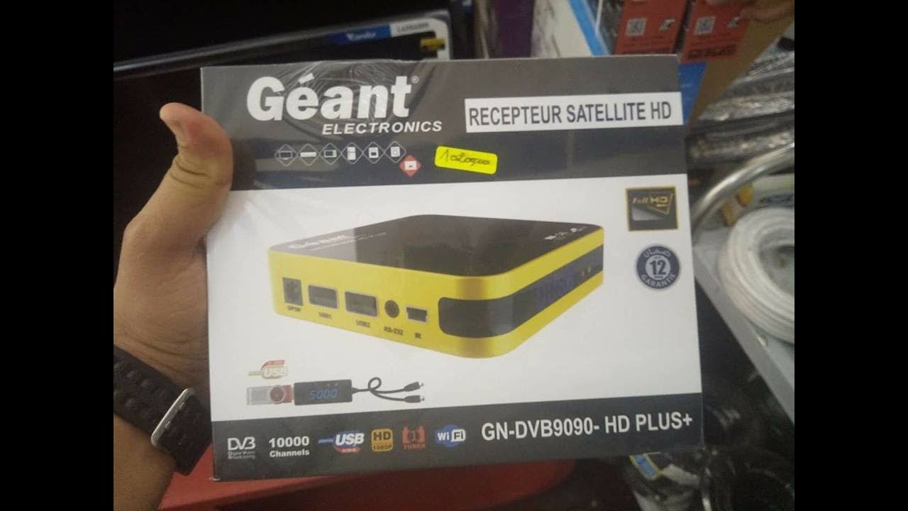[TUTO] UNBOXING GEANT 9090 HD PLUS +