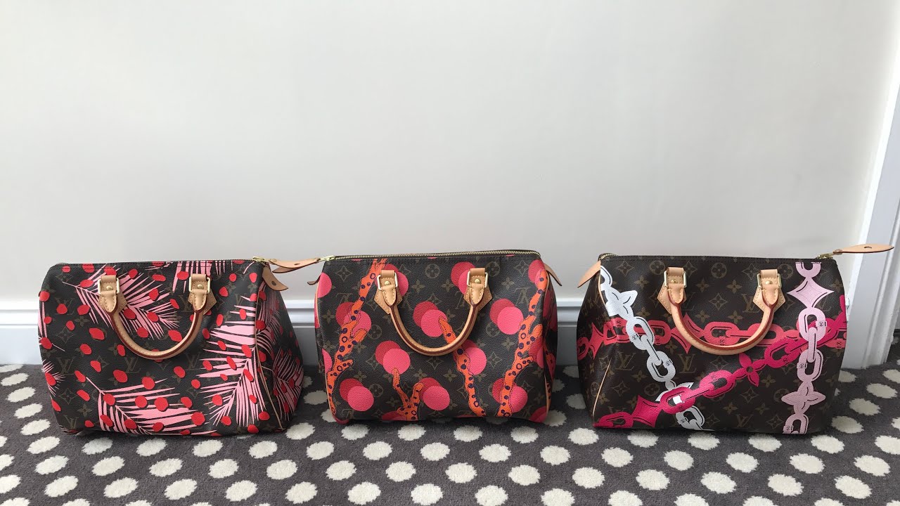 LOUIS VUITTON RARE SPEEDY HANDBAG COLLECTION