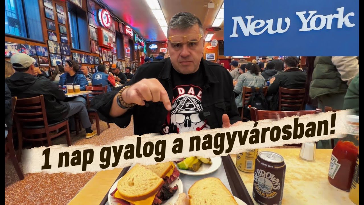 Fald fel NewYork-ot Irány a Katz's Deli.