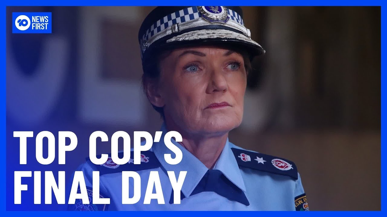 Karen Webb’s Final Day On The Job As NSW Police Commissioner | 10 News First