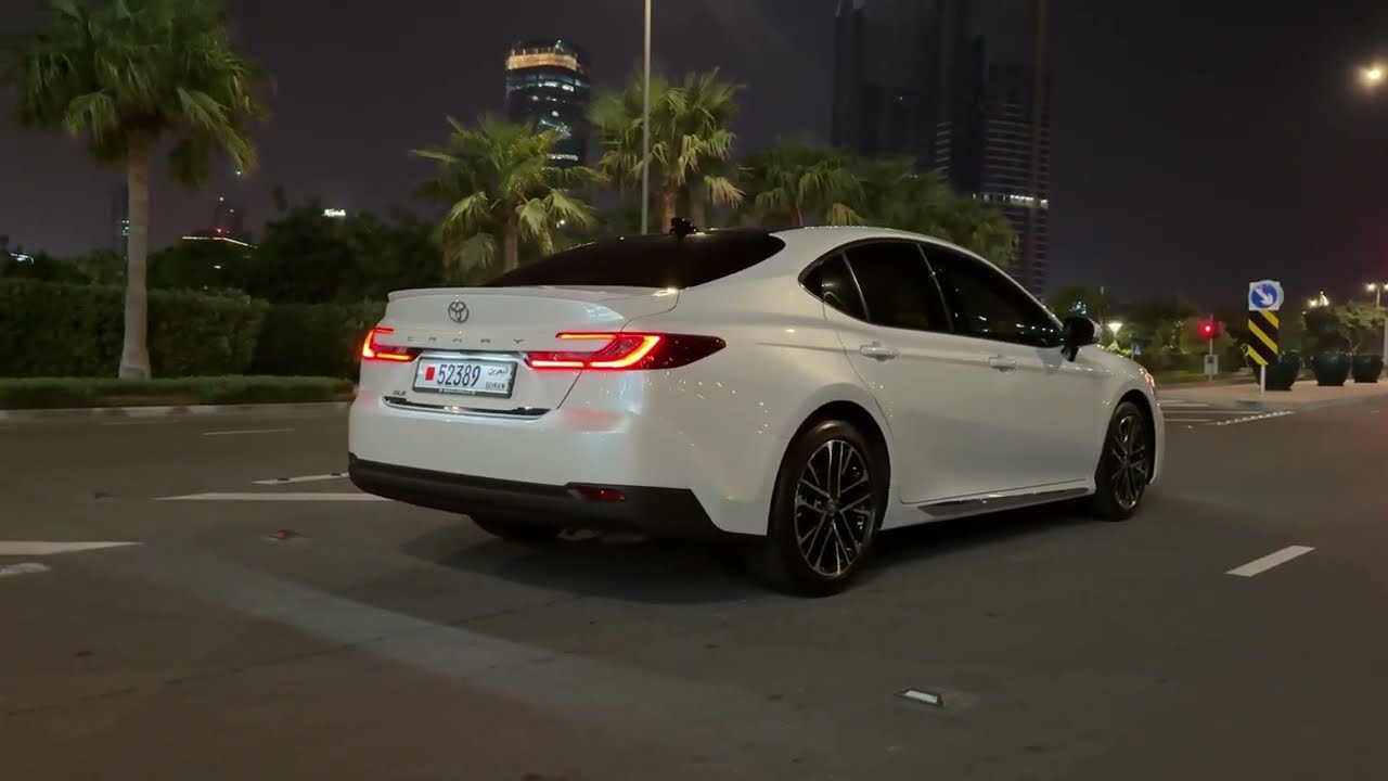 New Camry 2025 cabin noise test تجربةعزل كامري الجديده ٢٠٢٥