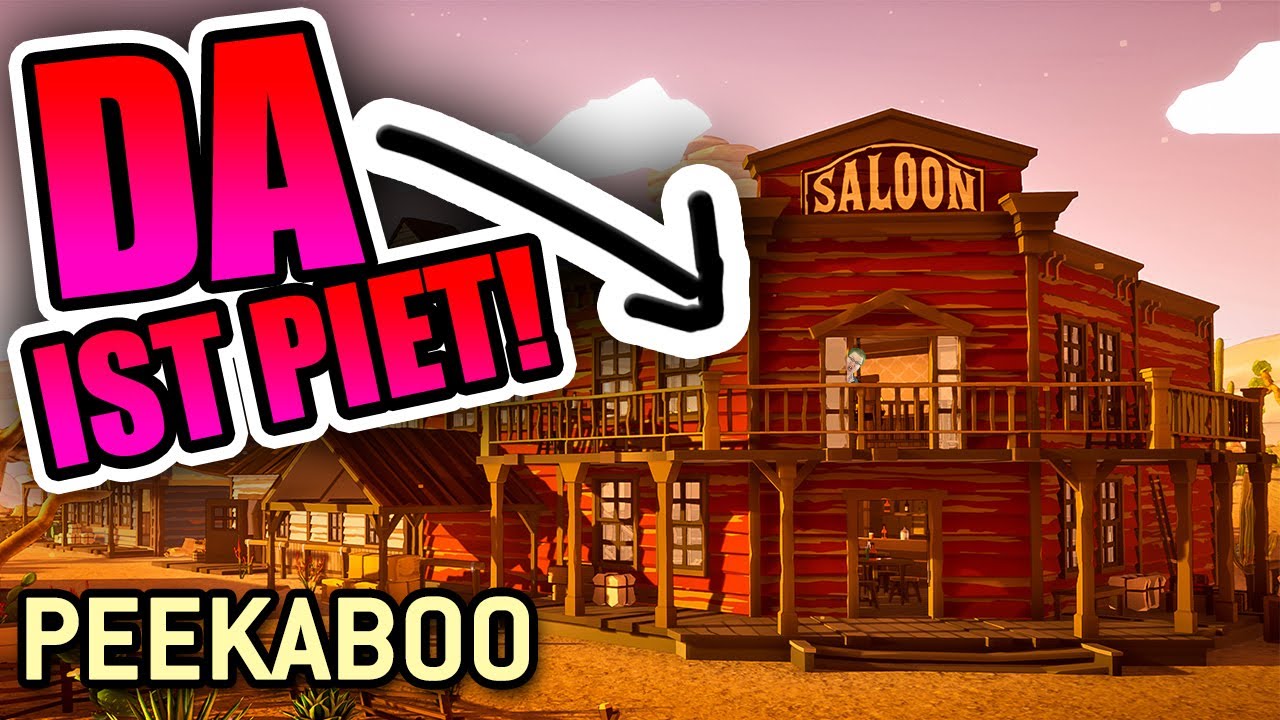 VERSTECKEN mit Dhalu im Saloon!