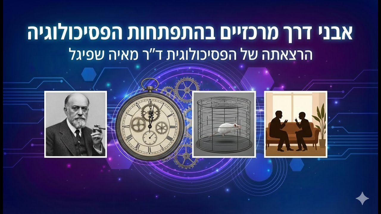 אבני דרך בהתפתחות הפסיכולוגיה - ד