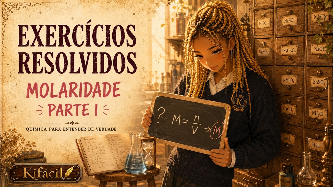 Molaridade - Exercícios Resolvidos (Parte 1)