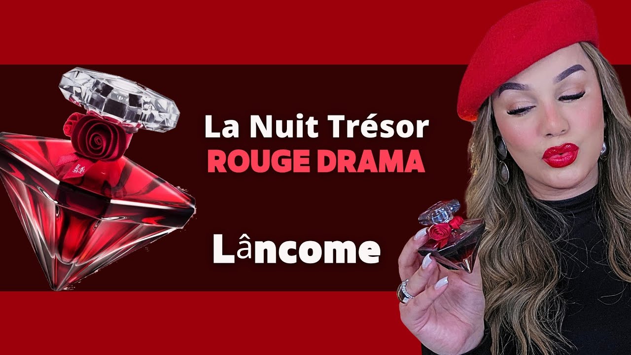 La Nuit Trésor ROUGE DRAMA, Lancôme ♥️ Lançamento 2026!