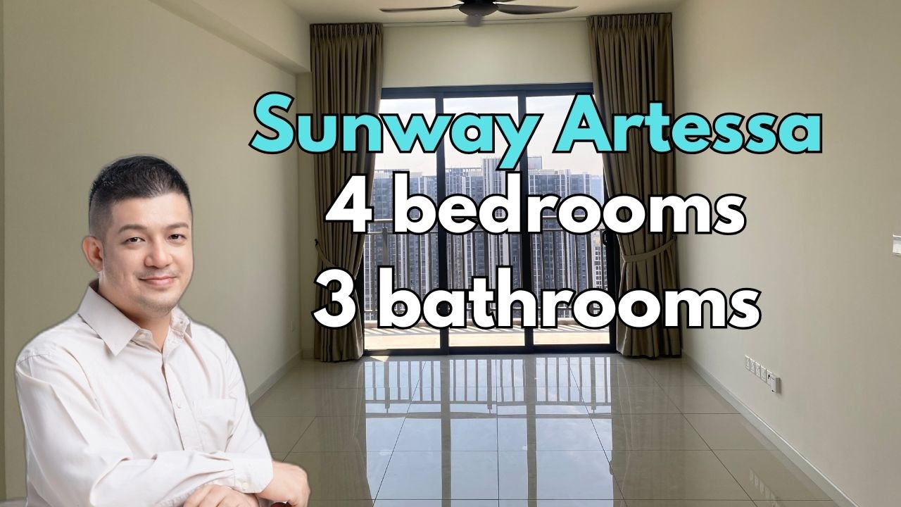 FOR RENT: Sunway Artessa, PF, 4 bedrooms, 3 bathrooms, asking RM3800
