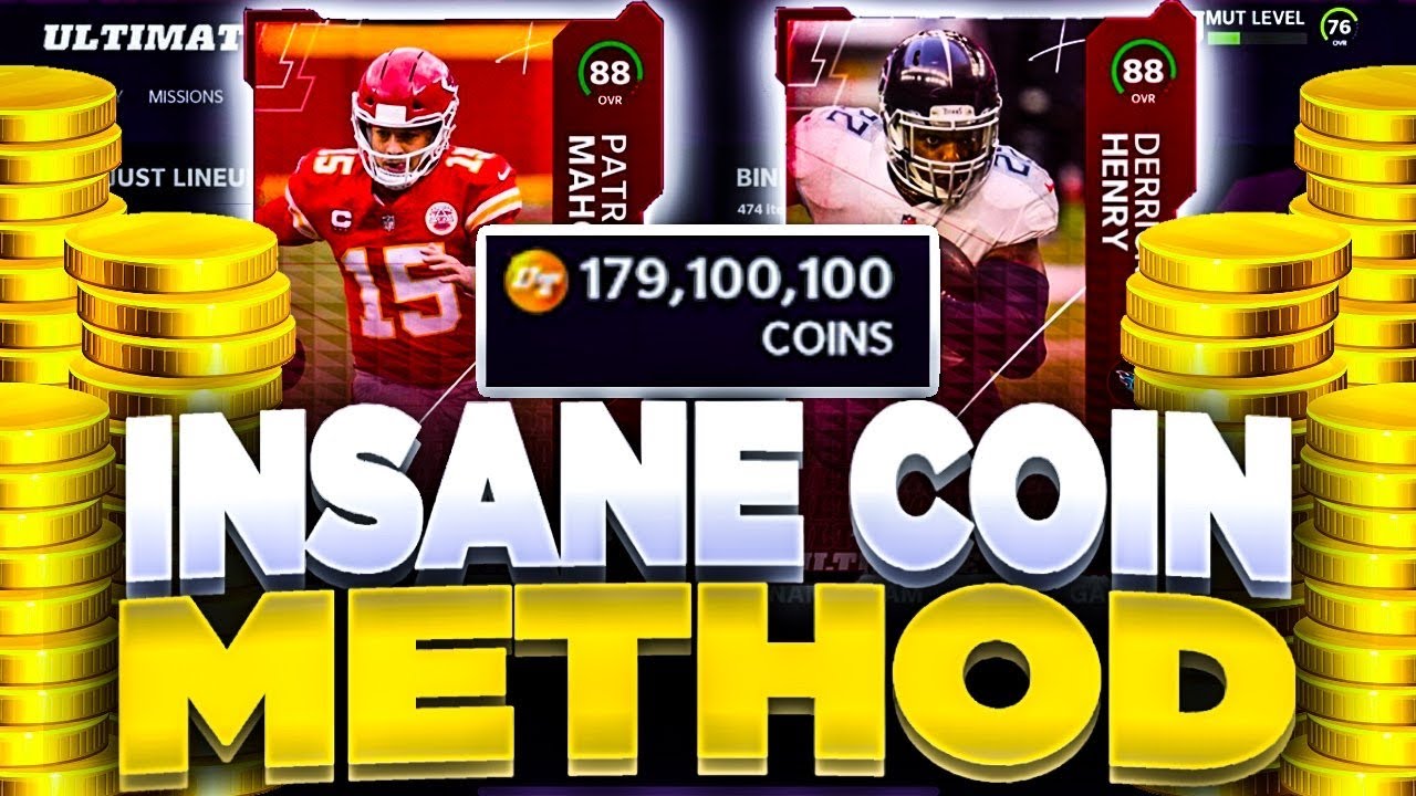 #1 COIN MAKING METHOD! MAKE 300K+ COINS AN HOUR ! | Madden 22 Ultimate Team Coin Methods