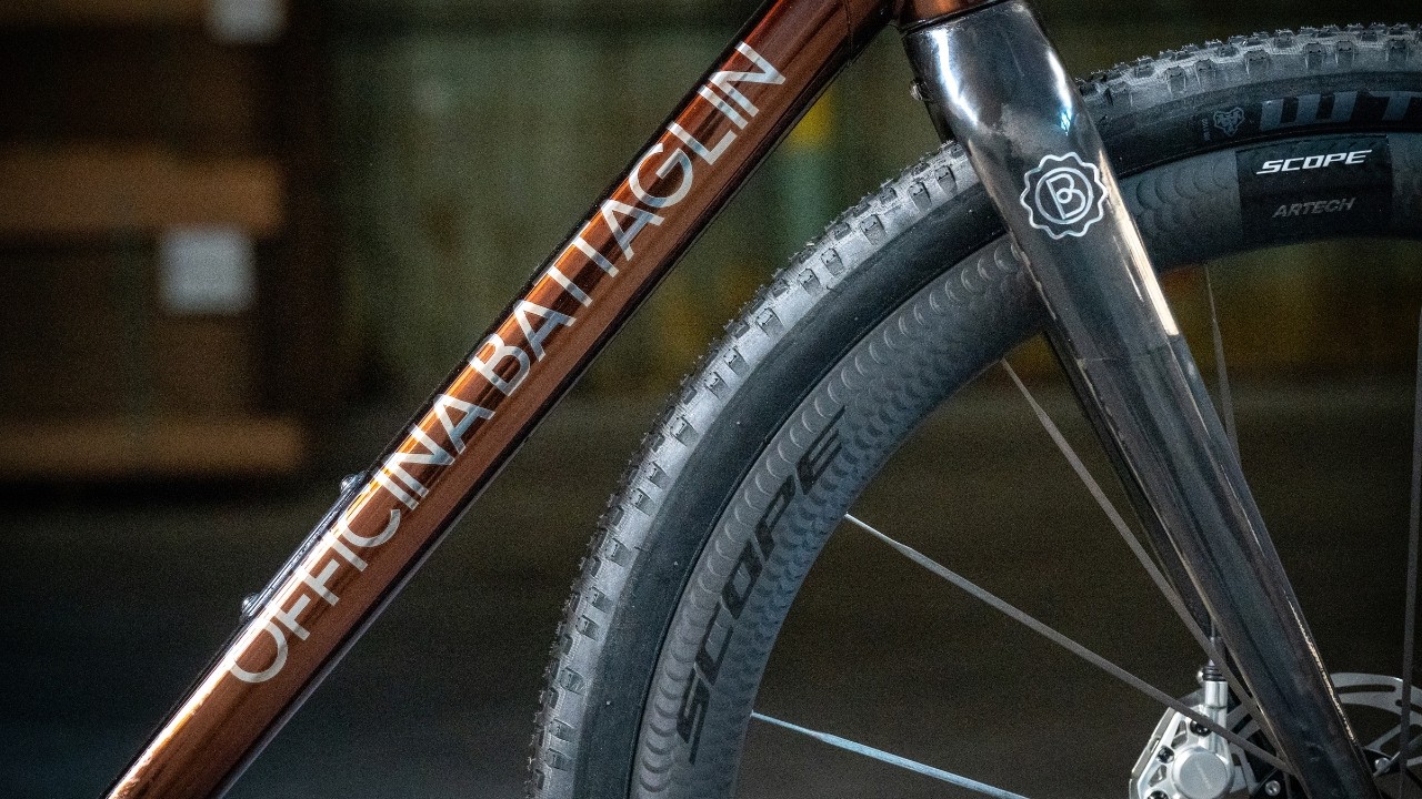 No Welds. All Craft. Building an Italian Titanium & Carbon Gravel Bike