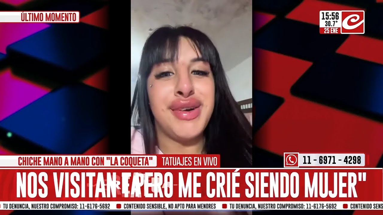 Chiche mano a mano con "La Coqueta". vende contenido para adultos y es furor en redes