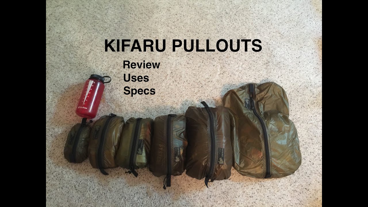 Kifaru Ultralight Pullouts Review Specs and Uses: Backpacking and Hunting Organization