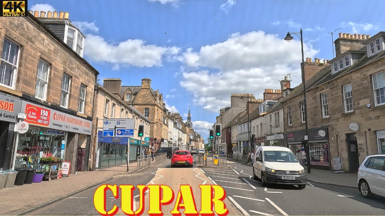 Cupar - Drive Around - Fife, Scotland