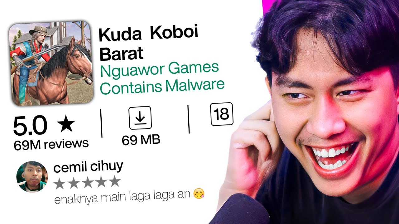 sebaiknya kau hapus game itu dawg!! 💀 - GAME NGUAWOR PLAYSTORE