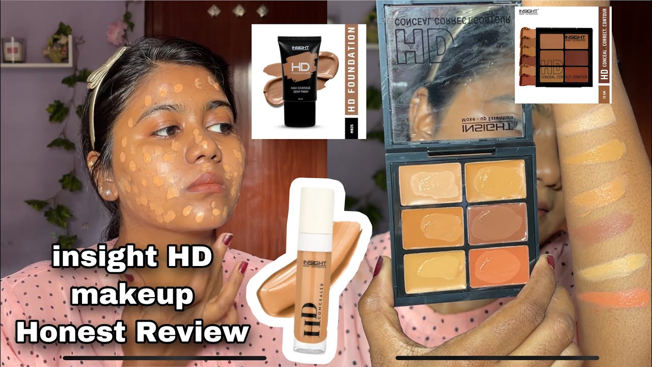 Новая HD косметика от Insight Cosmetics #Неспонсируемый Честный Обзор и Тест на стойкость #hdmake...
