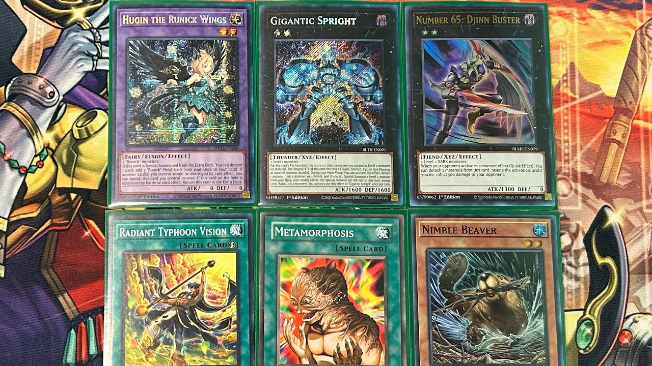 Описание колоды Genesys Runick Spright для обновления Yu-Gi-Oh! в марте 2026 года!