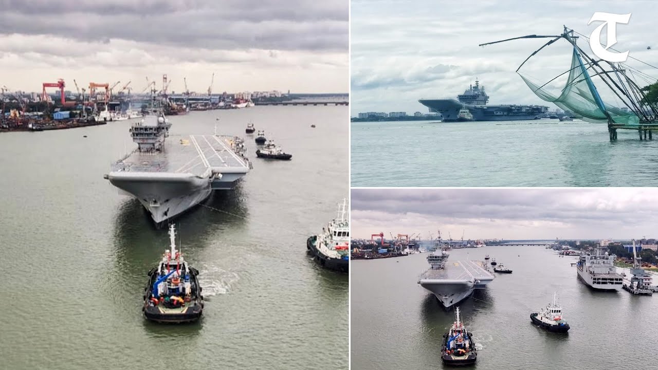 India's first indigenous aircraft carrier begins sea trial