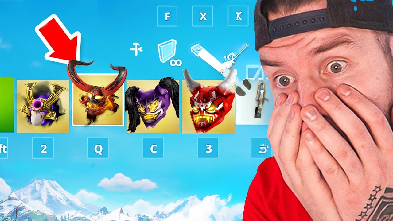 nur mit MASKEN GEWINNEN in Fortnite!