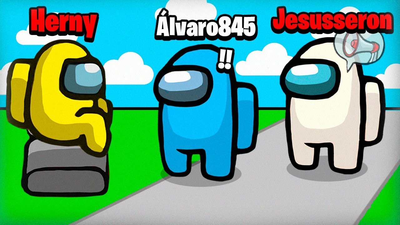 *ALVARO845 me PILLA saliendo de una TRAMPILLA o no AMONG US*