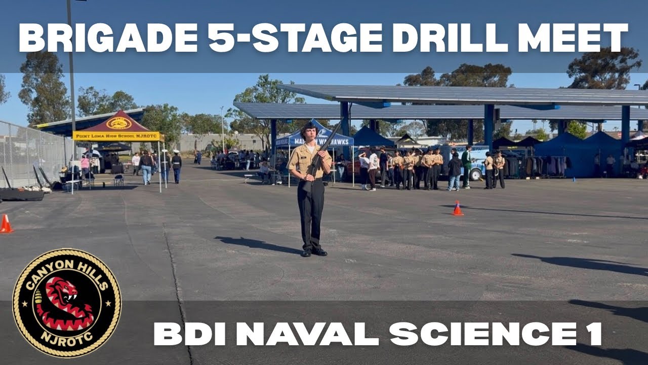 Canyon Hills Best Drilled Individual Competition NS1 2026 | Brigade 5-Stage Drill Meet 