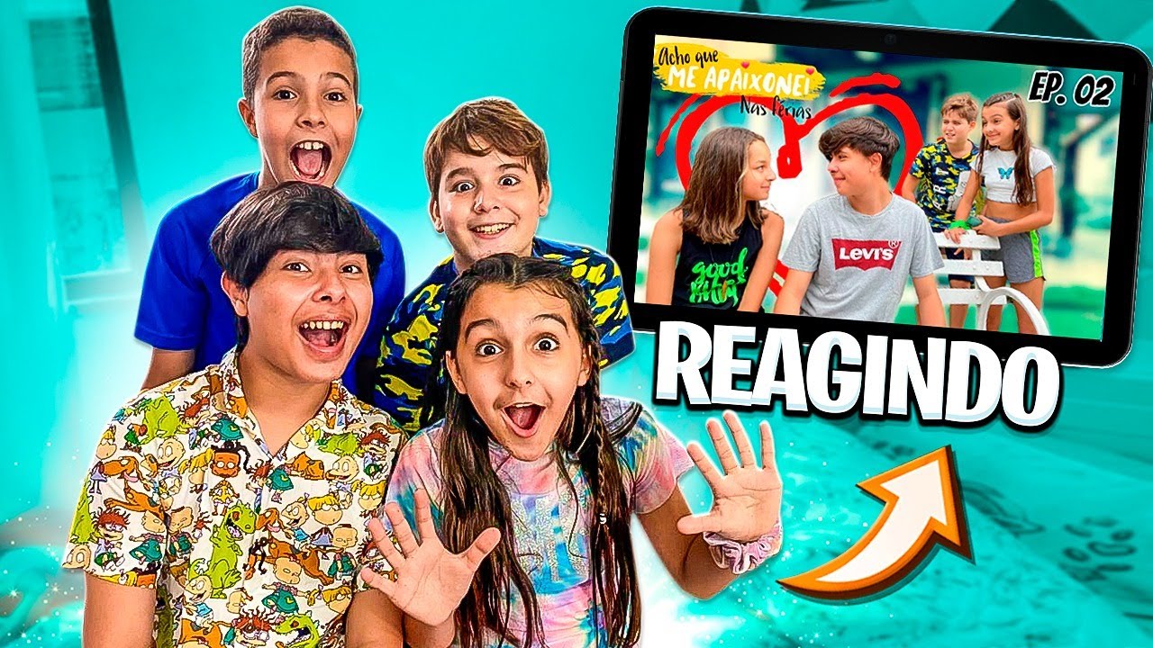 REAGINDO A WEB SÉRIE ACHO QUE ME APAIXONEI NAS FÉRIAS (segunda temporada)