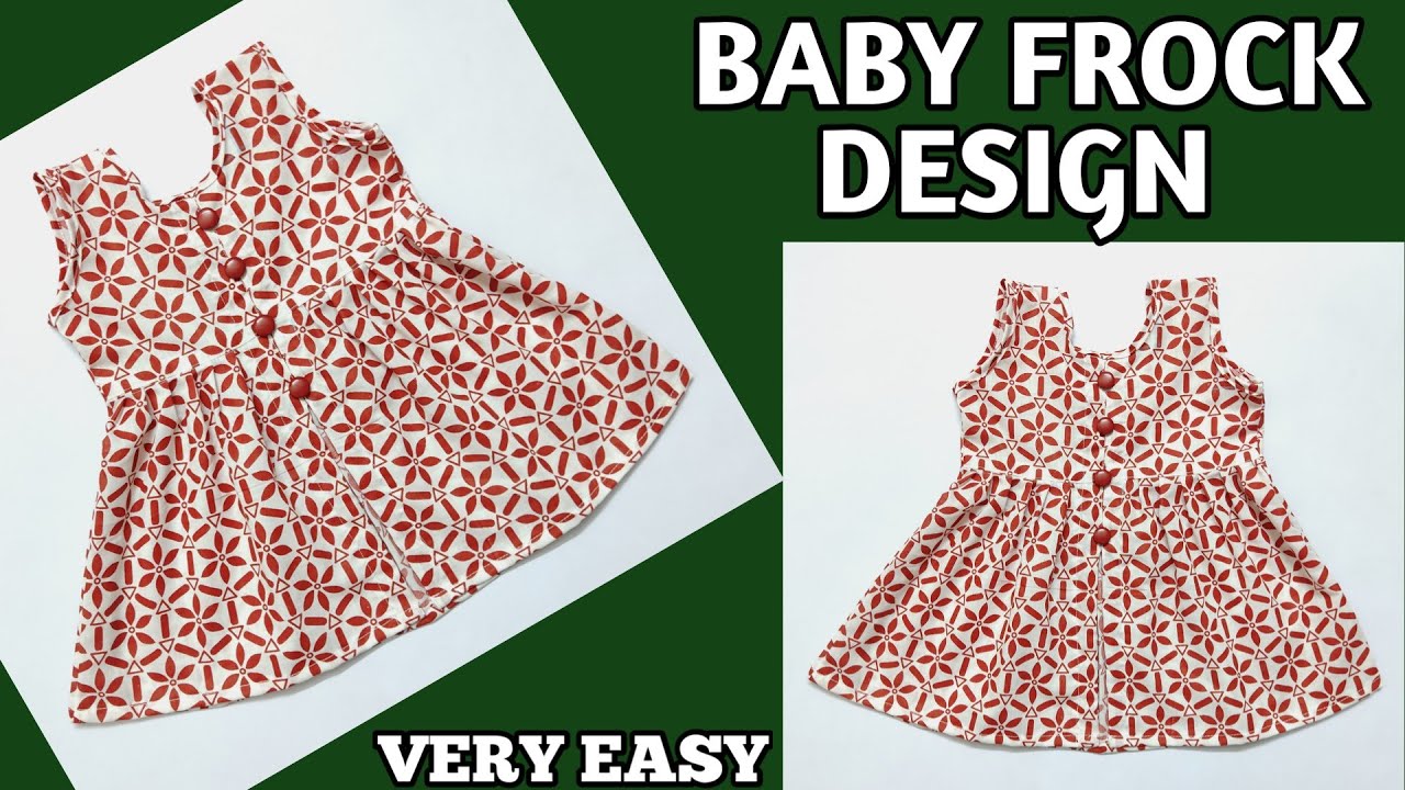 9 Month Baby Frock Cutting and Stitching | Baby Frock Design | Baby Dress | Frock Kaise Banaye