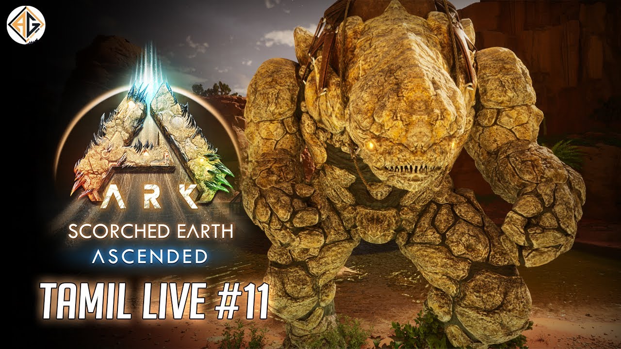ஜுராசிக் உலகம்  | Ark Scorched Earth Ascended #11  Tamil Live | Avenger Gaming Tamil |