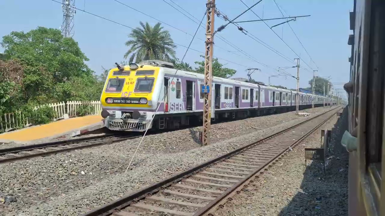 HOWRAH  JN  - TO  -  santragachi JN TRAIN VIEW.....