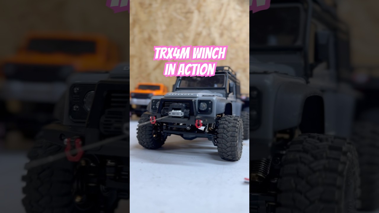 EPIC TRX4M WINCH IN ACTION #traxxas #trx4m #minicrawler #rcadventure #howtobuildawinch #moneypit