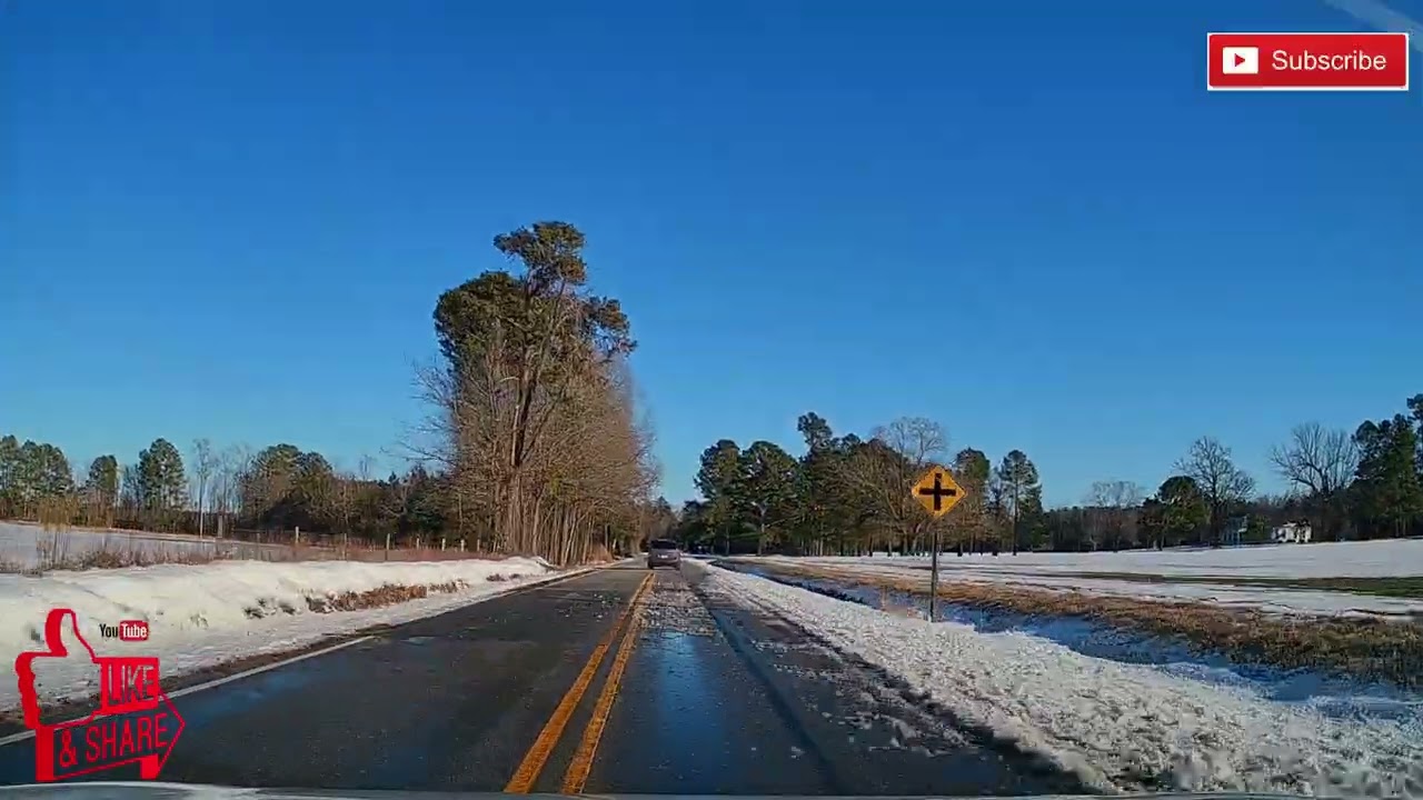 Driving after big winter storm FERN! (part 2)