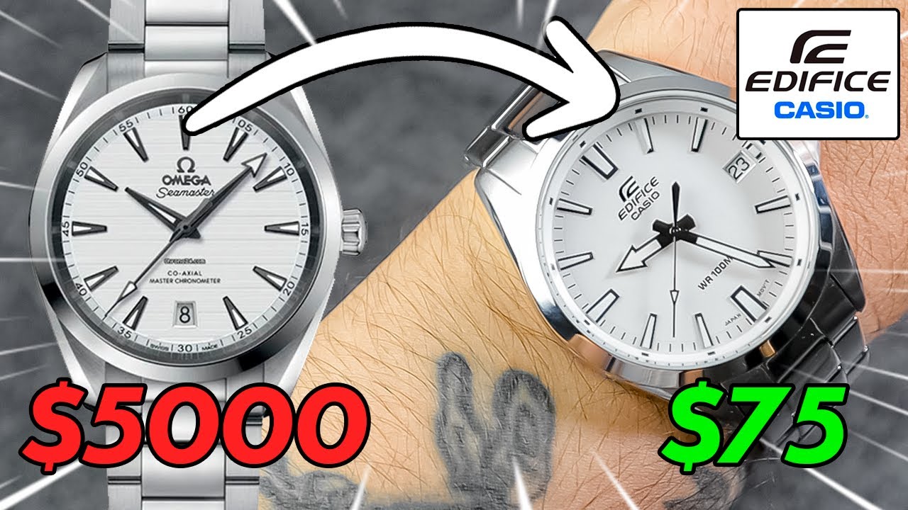 Diseño de Omega en Edifice (casio)? | Edifice EFV-100D Reseña #aliexpress #aliexpresshaul