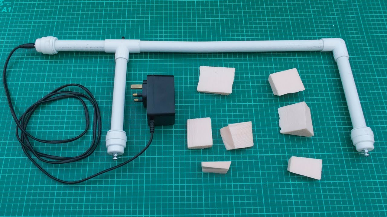 Homemade Styrofoam hot wire cutter
