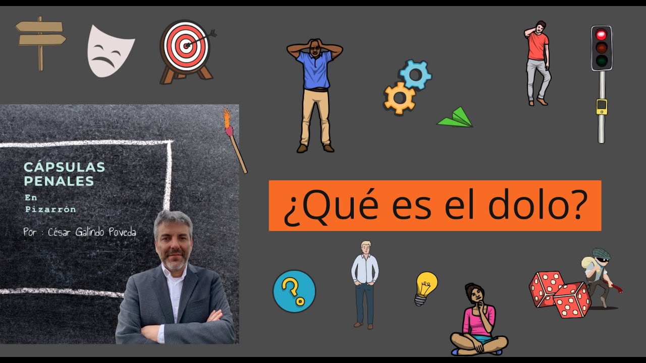 Explicaci&oacute;n del dolo | &iquest;Qu&eacute; es dolo? | dolo directo | dolo eventual |&nbsp;dolo&nbsp;en&nbsp;dibujos