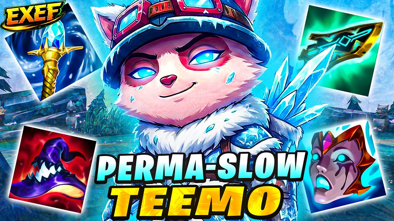 PERMA SLOW TEEMO AMA MANTARLARIM DA FAZLA VURUYOR 🥶