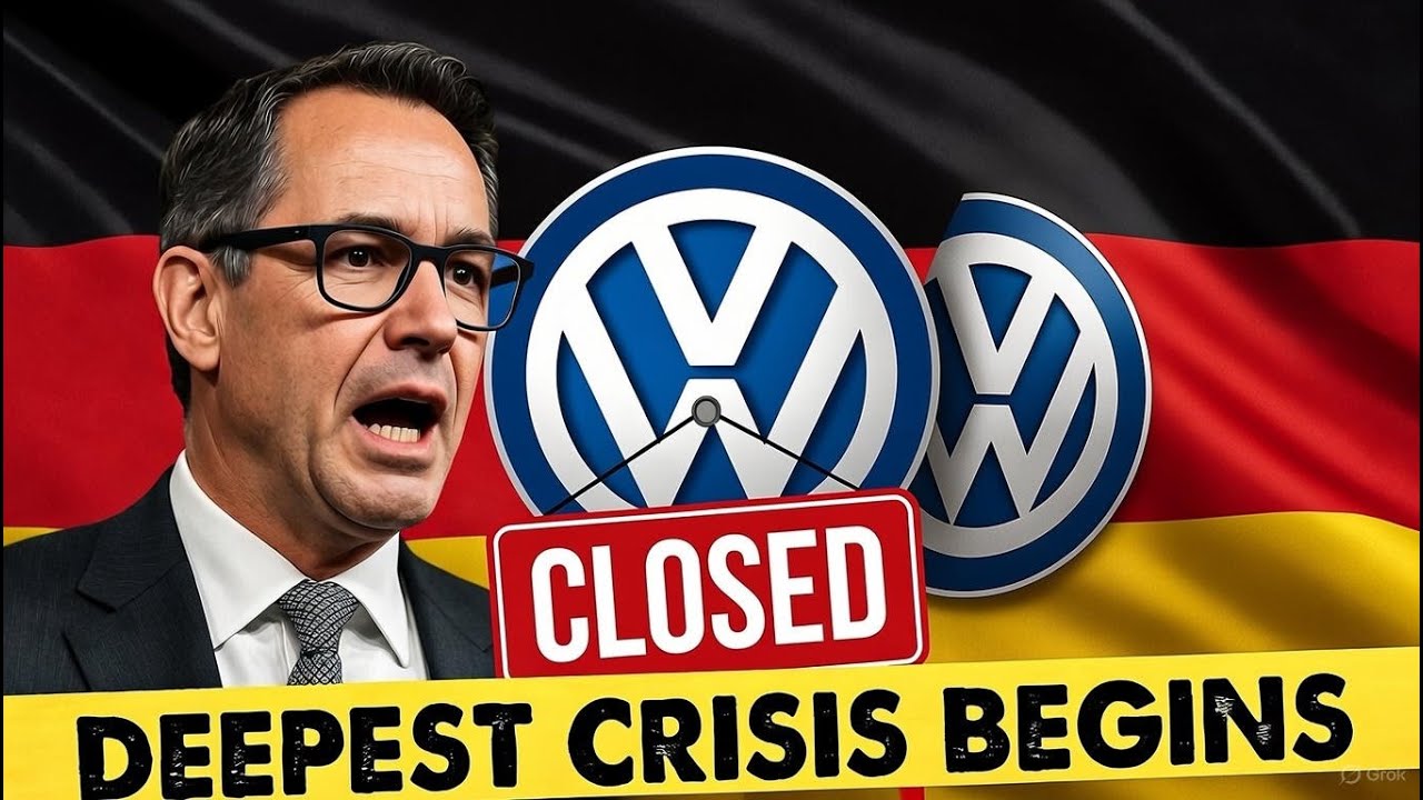 Historic Shutdown: Volkswagen Stops Vehicle Production in Germany Amid Economic Pressure