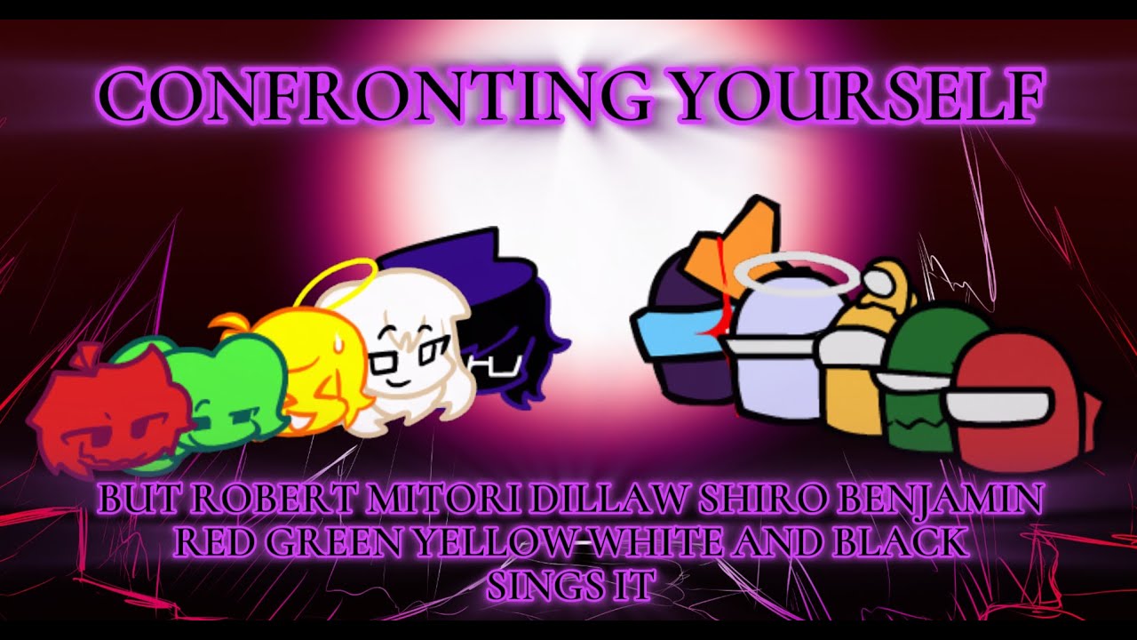 CY But Robert Mitori Dillaw Shiro Benjamin Red Green Yellow White and Black Sings it (FNF COVER) 