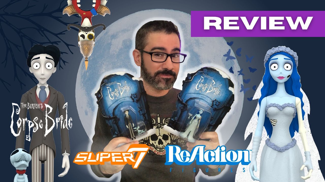 Tim Burton's Corpse Bride ReAction Figures | First Look