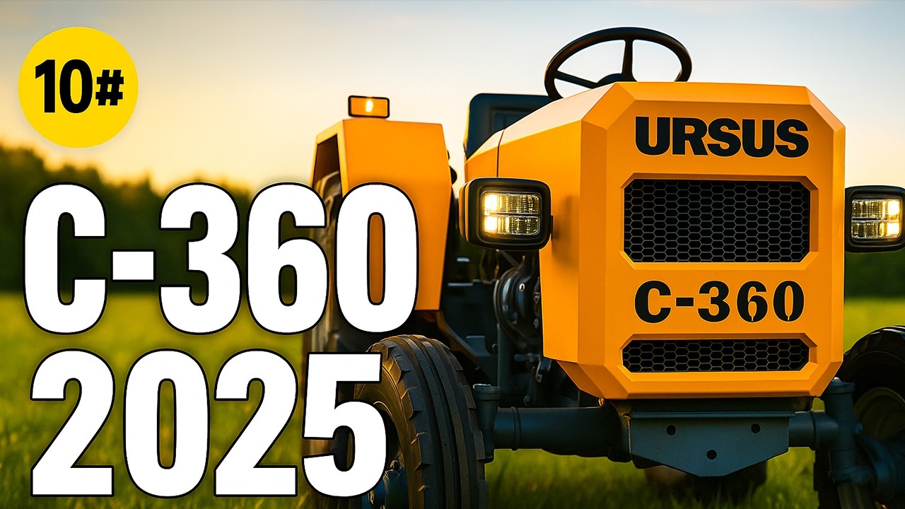 10# Ursus C360 - klasyk z PRL-u  w wersji z 2025 roku!