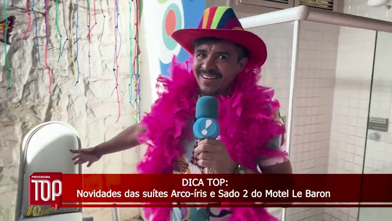DICA TOP: Novidades das suítes Arco-íris e Sado 2 do Motel Le Baron