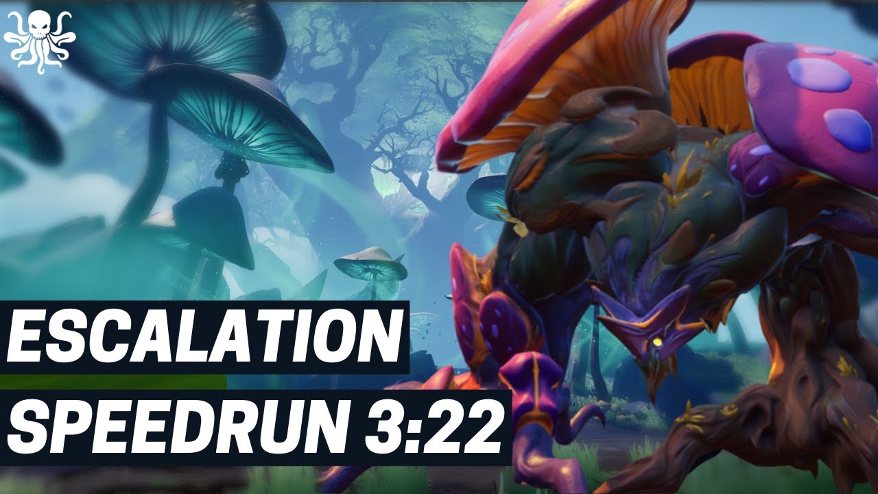 3:22 Terra Escalation full clear - Dauntless Speedrun World Record