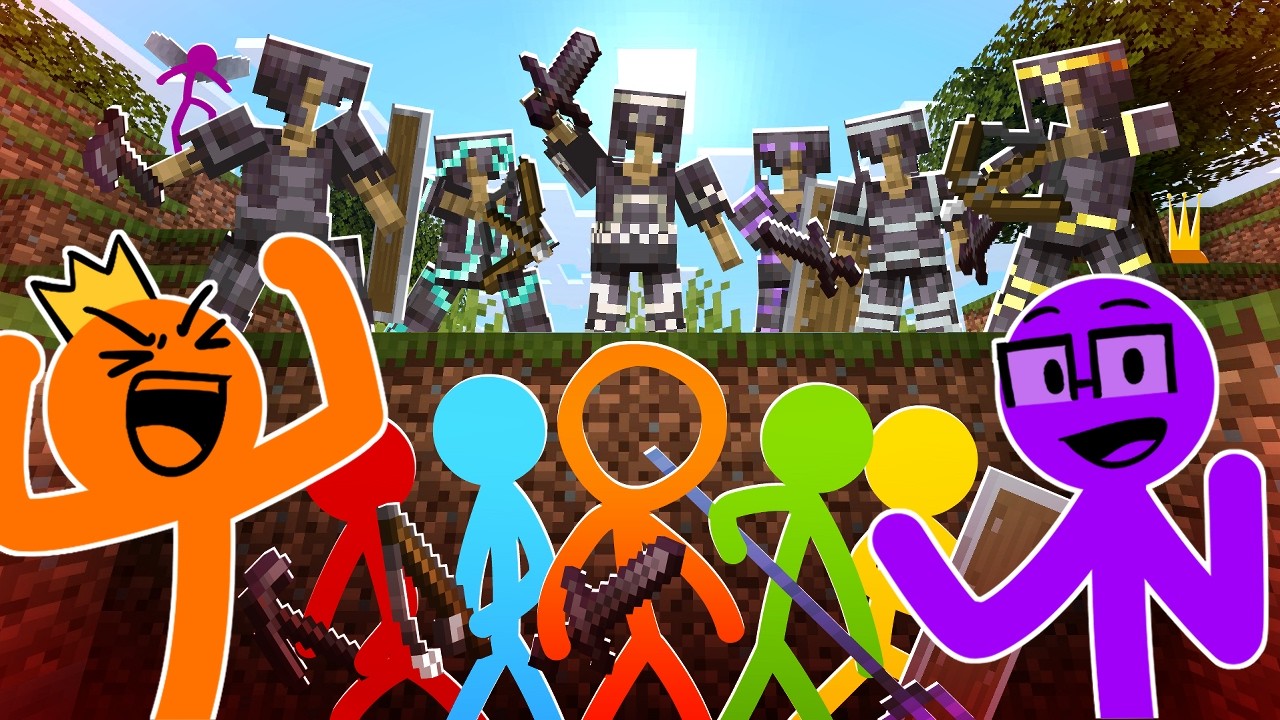 Hardcore Manhunt - Animation vs. Minecraft | AvG Reacts