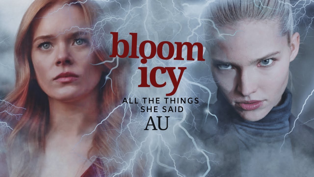 wanna fly to a place, where it's just you and me. (bloom and icy) (winx fate AU)