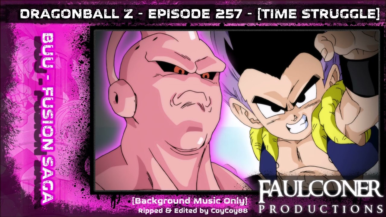 Dragonball Z - Episode 257 - Time Struggle - [Faulconer Background Music Only]