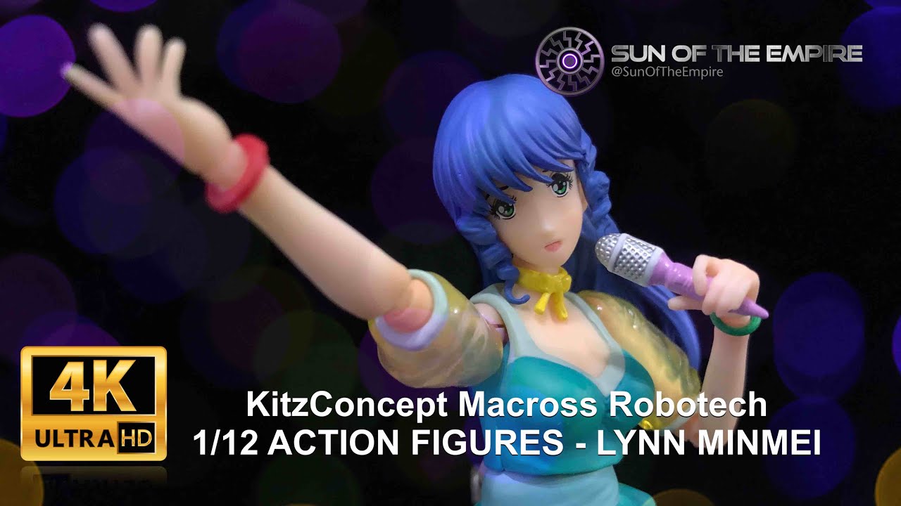 KitzConcept Macross Robotech 1/12 ACTION FIGURES SERIES - LYNN MINMEI Open Box Q.Review 225