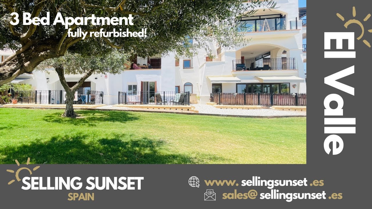Selling Sunset Spain, Murcia - 3 Bed, Fully Refurbished Apartment - El Valle Golf Resort