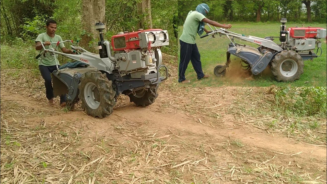 My power tiller is Going to plough in red soil field |काफी दिनों बाद ऐसा काम मिला कि दिल खुश हो गया