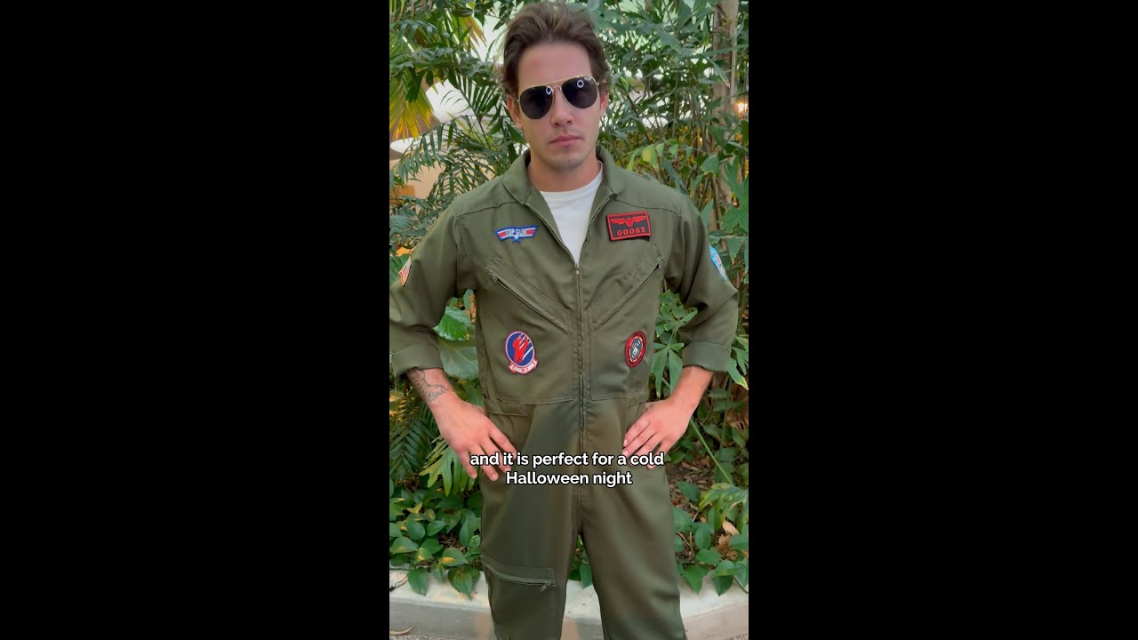 Мужской летный костюм Top Gun