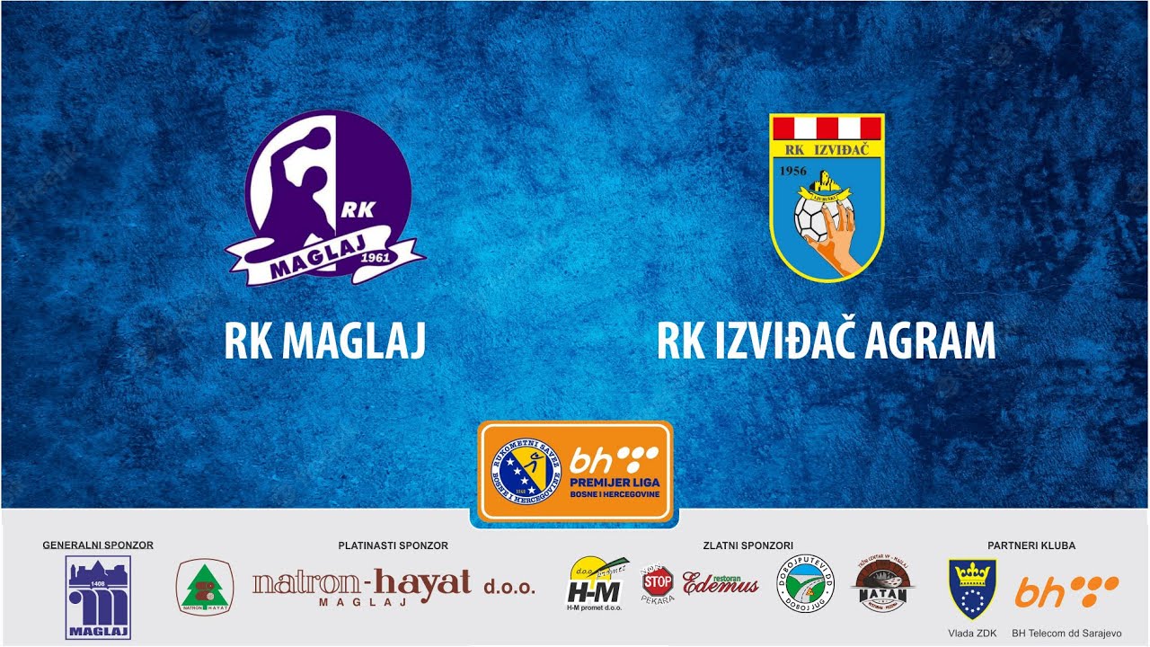 RK MAGLAJ Maglaj - RK IZVIĐAČ AGRAM Ljubuški
