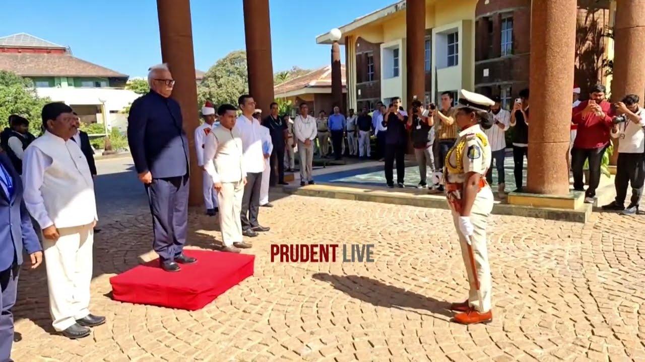 Goa Governor | Arrives at Assembly Complex | Assembly Live | Prudent | 120126